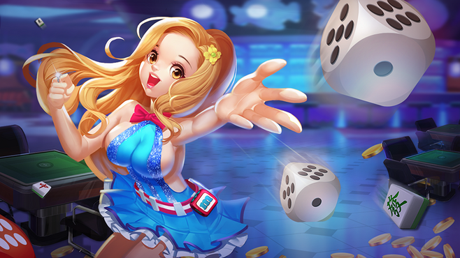 People playing online card games